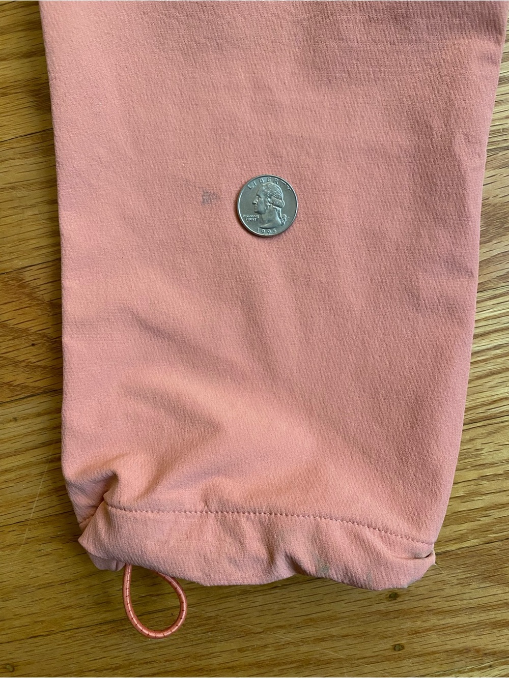Outdoor Voices RecTrek Zip-Off Pants in Paprika Sunstone Peach XXS - Picture 8 of 9